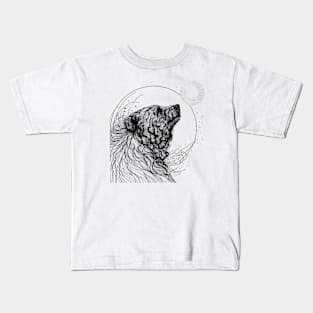 Bear Portrait Kids T-Shirt